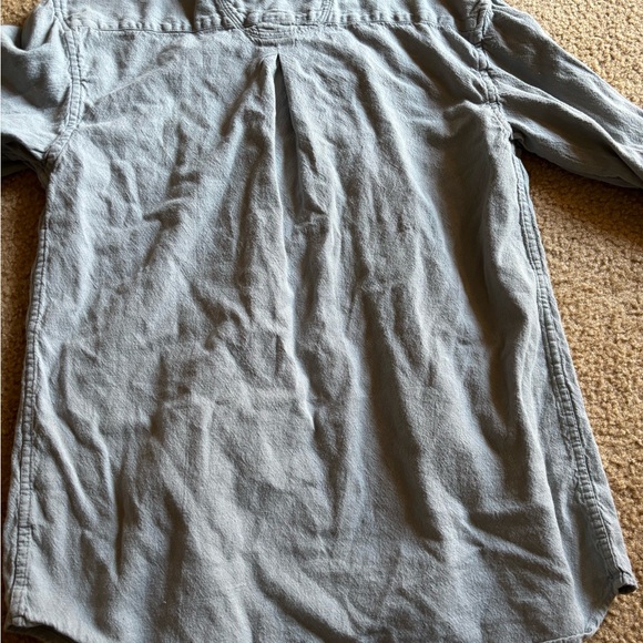 NWT Civilian Heritage Traditional Irish Grandfather Shirt Mens Button Up M Blue - Picture 7 of 7